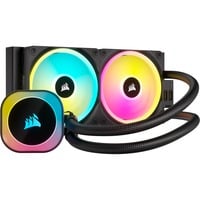 0840006665816 - CORSAIR CPU Kühler iCUE LINK H100i RGB AIO 240mm Radiator Computer-Kühler schwarz Weitere PC-Komponenten