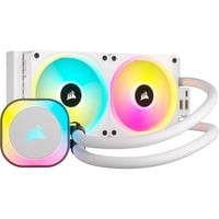 0840006665854 - CORSAIR CPU Kühler iCUE LINK H100i RGB White AIO Computer-Kühler weiß Weitere PC-Komponenten