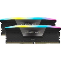 0840006667186 - Vengeance RGB DDR5-6200 - 32GB - CL36 - Dual Channel (2 Stück) - Unterstützt Intel XMP - Schwarz mit RGB