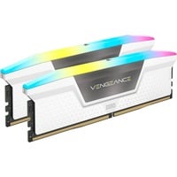 0840006670353 - CORSAIR DIMM 32 GB DDR5-6400 (2x 16 GB) Dual-Kit (weiß CMH32GX5M2B6400C32W Vengeance RGB INTEL XMP) (CMH32GX5M2B6400C32W)