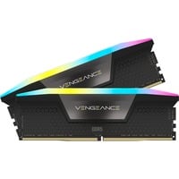 0840006672432 - CORSAIR PC-Arbeitsspeicher VENGEANCE RGB DDR5 Memory Arbeitsspeicher RGB Gr 2 x 32 GB schwarz Arbeitsspeicher