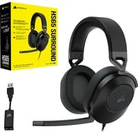 0840006676485 - CORSAIR Gaming HS65 WIRELESS - Headset - ohrumschließend - Bluetooth   24 GHz Funkfrequenz - kabellos - Kohle