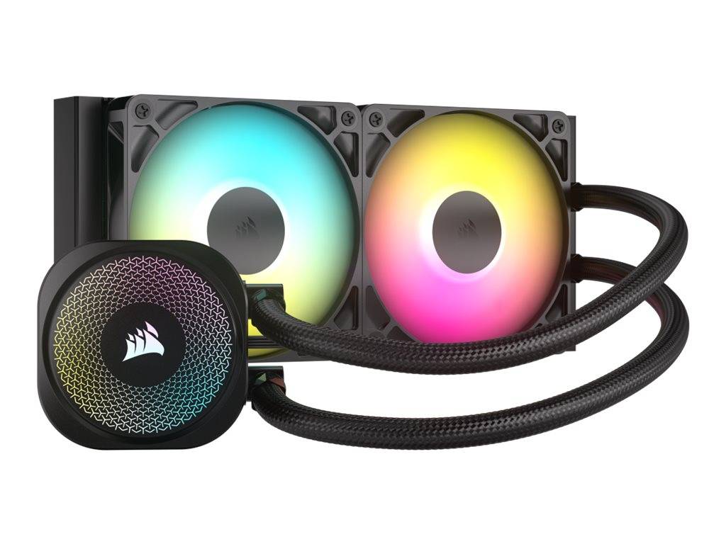 0840006687566 - NAUTILUS 240 ARGB Black - CPU-Wasserkühlung - Max 36 dBA