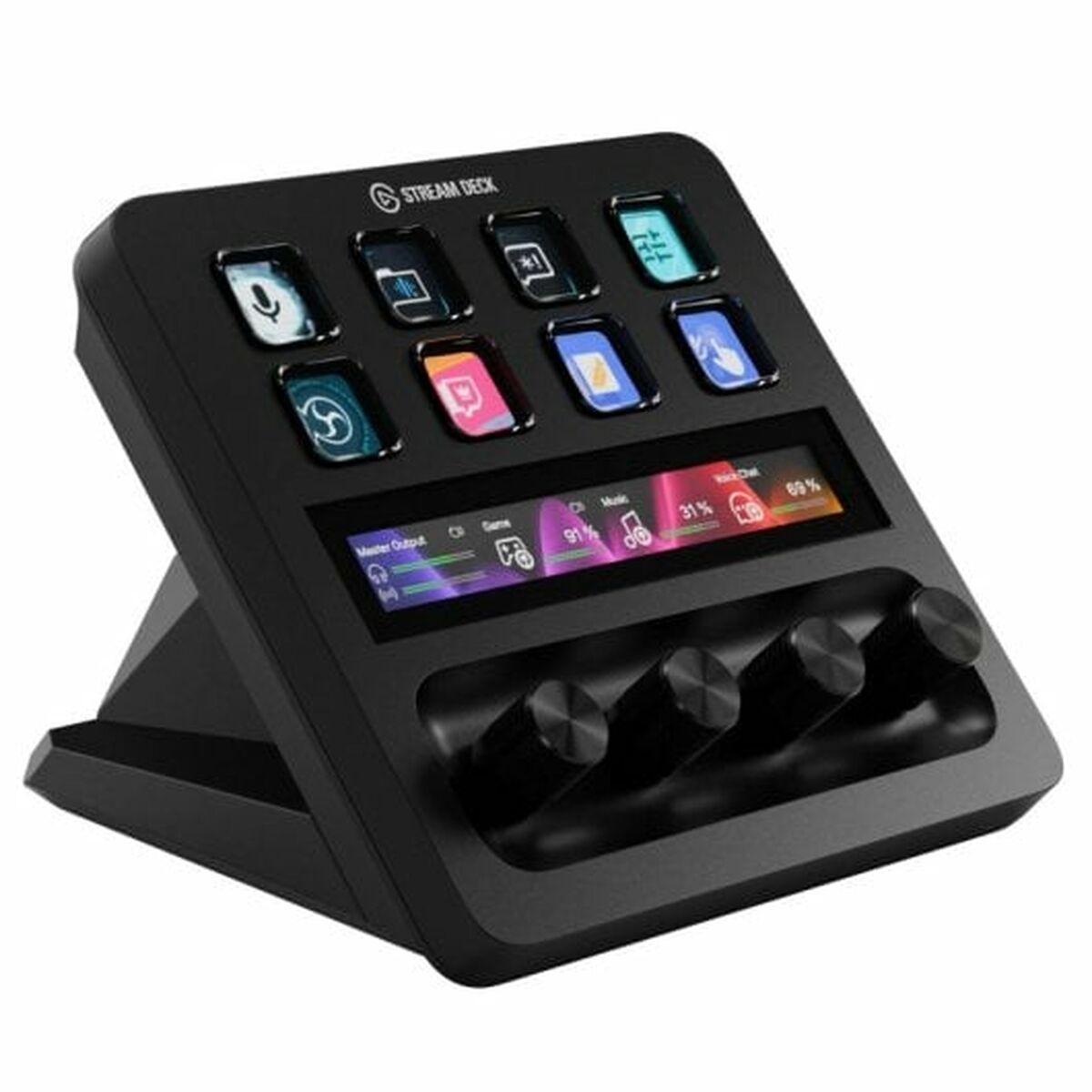 0840006688181 - Audio-Schnittstelle Stream Deck Schwarz