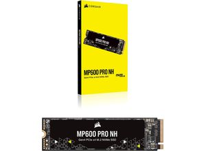 0840006697220 - CORSAIR interne SSD MP600 PRO NH Gen4 PCIe x4 NVMe M2 SSD Festplatten Gr 2TB schwarz