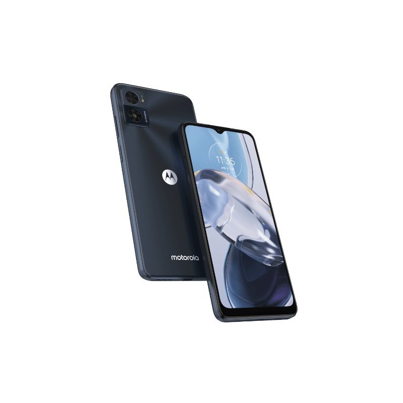 0840023236204 - moto e22 Smartphone 32 GB 165 cm (65 Zoll) Schwarz Android™ 12 Dual-SIM