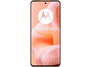 0840023259999 - MOTOROLA Smartphone moto edge neo 40 12+256 GB Mobiltelefone orange (peach fuzz) Smartphone Android