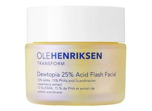 0840026665629 - Olehenriksen - Dewtopia 25 % Acid Flash Facial - Peelingmaske Für Das Gesicht - -transform Dewtopia 25% Acid Flash Facial