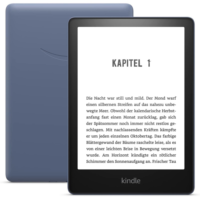 0840080560991 - CH00195 Kindle Paperwhite 16GB denimblau mit Spezialangeboten CH00195 0840080560991