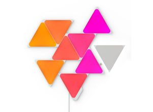 0840102701777 - Shapes Triangles Starter Kit - 9PK Beleuchtung Multicolor   Warmweiß Tageslichtweiß