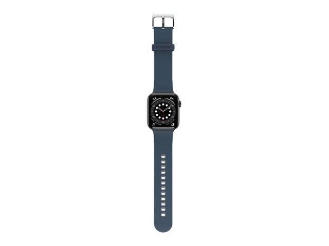 0840104269244 - Watch Band für Apple Watch 45 44 42mm Finest Hour - Dunkelblau Grau