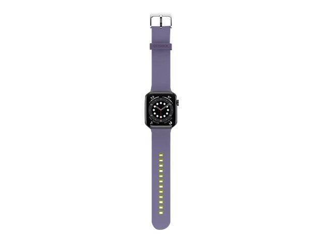 0840104269251 - Watch Band für Apple Watch 45 44 42mm Back in Time - Lila