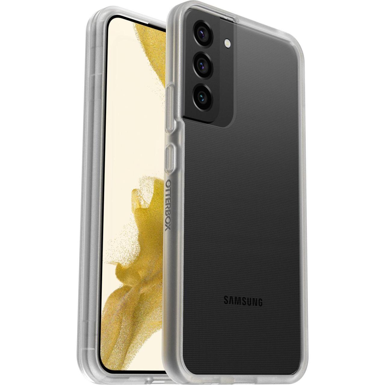 0840104297698 - React Series Schutzhülle für Samsung Galaxy S22+ (Transparent)