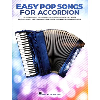 0840126924626 - Noten Easy Pop songs for Accordion HL 346566 20 Titel für Akkordeon 0840126924626 - Noten Easy Pop songs for Accordion HL 346566 20 Titel für Akkordeon