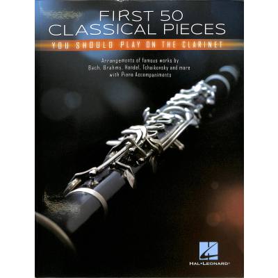 0840126929201 - First 50 classical pieces you should play on the clarinet