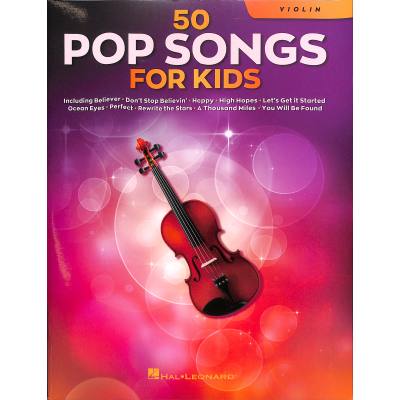 0840126936346 - 50 Pop songs for kids