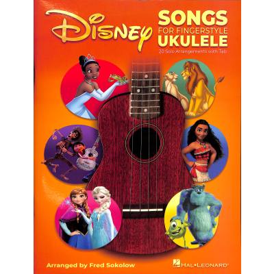 0840126943696 - Disney songs for fingerstyle ukulele