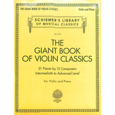 0840126949087 - The giant book of violin classics