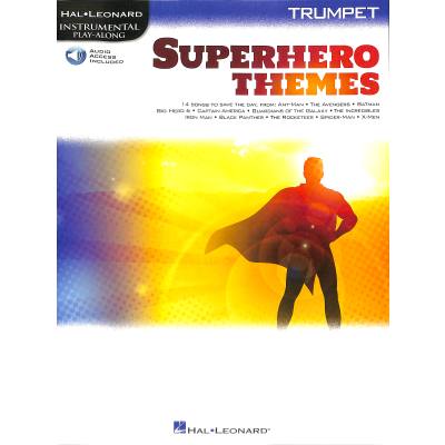 0840126955224 - Noten Superhero Themes Instrumental Play-Along for trumpet HL363199 0840126955224 - Noten Superhero Themes Instrumental Play-Along for trumpet HL363199