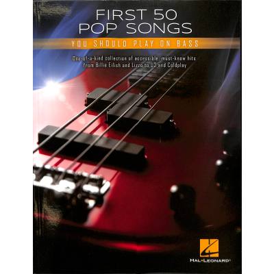 0840126966626 - First 50 pop songs you should play on bass