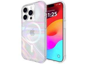 0840171728712 - CASEMATE Soap Bubble MagSafe Backcover Apple iPhone 15 Pro Transparent Fluoreszierend MagSafe kompatibel