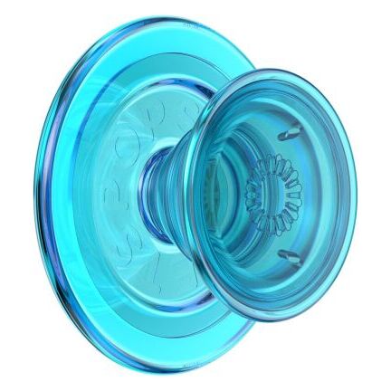 0840173741337 - PopSockets PopGrip for Magsafe Electric Blue Translucent 0840173741337 - PopSockets PopGrip for Magsafe Electric Blue Translucent
