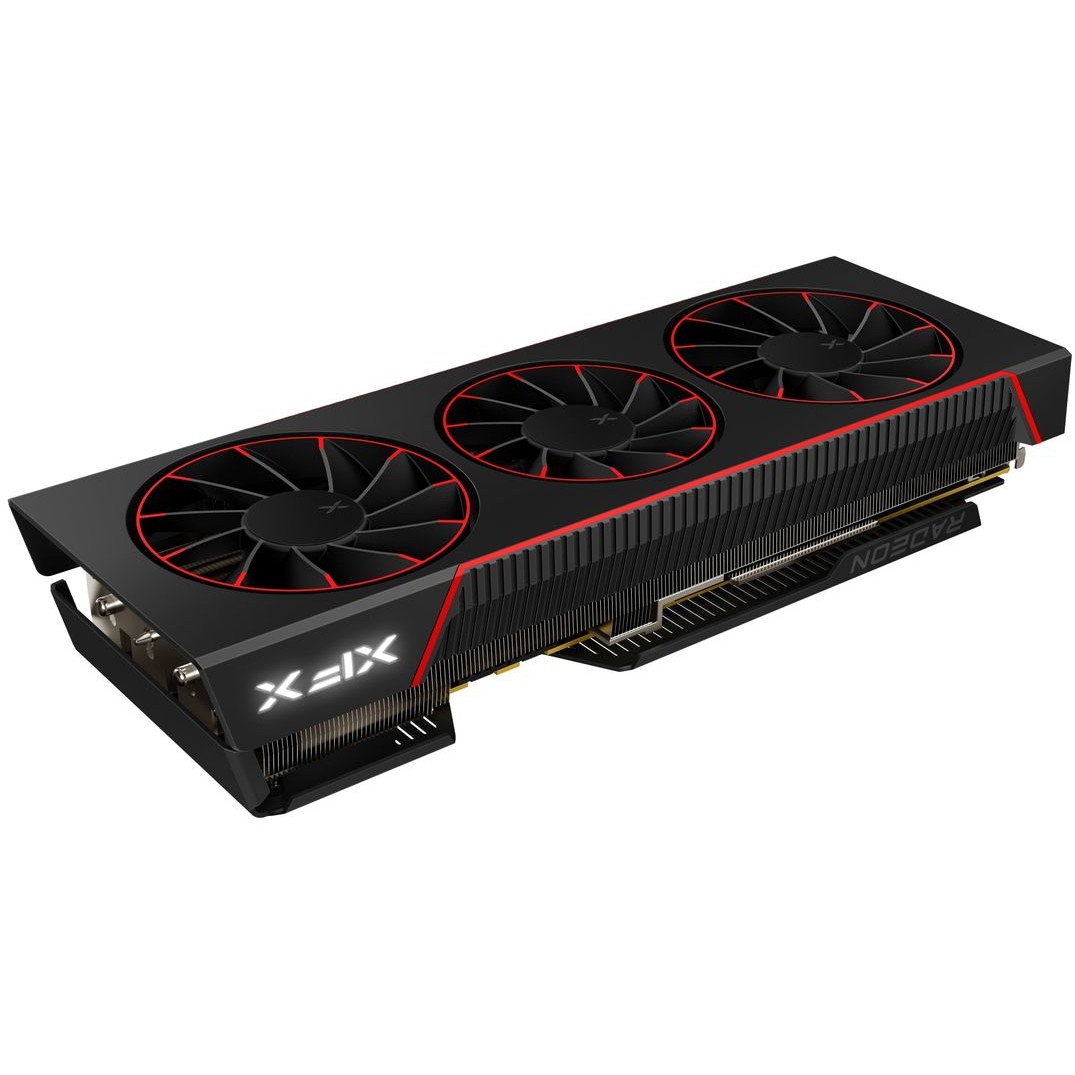 0840191501395 - RX 7800 XT 16GB QuickSilver Black Magnetic Air GAMING GDDR6 3 Fan