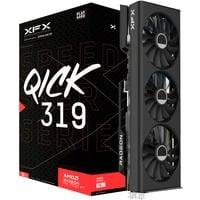 0840191502453 - Grafikkarte AMD Radeon RX 7700 XT Speedster QICK 319 Black Edition 12 GB GDDR6-RAM HDMI® DisplayPort AMD FreeSync Vulkan