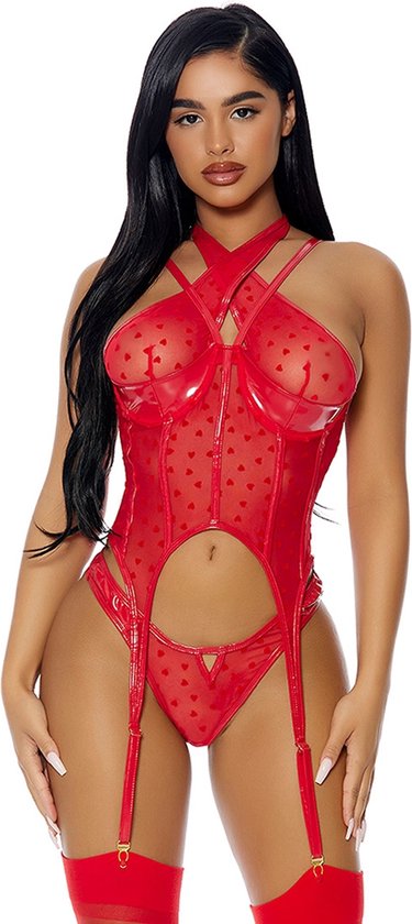 0840202817347 - Steal Your Heart - Unterwäsche-Set - XL - Rot