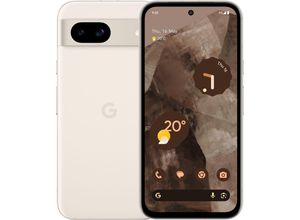 0840244707941 - GOOGLE Smartphone Pixel 8a 128GB Mobiltelefone beige (porcelain) Smartphone Android