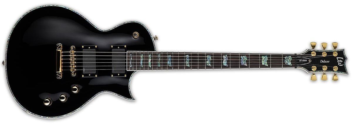 0840248007597 - ESP Ltd EC-1000 Deluxe black E-Gitarre