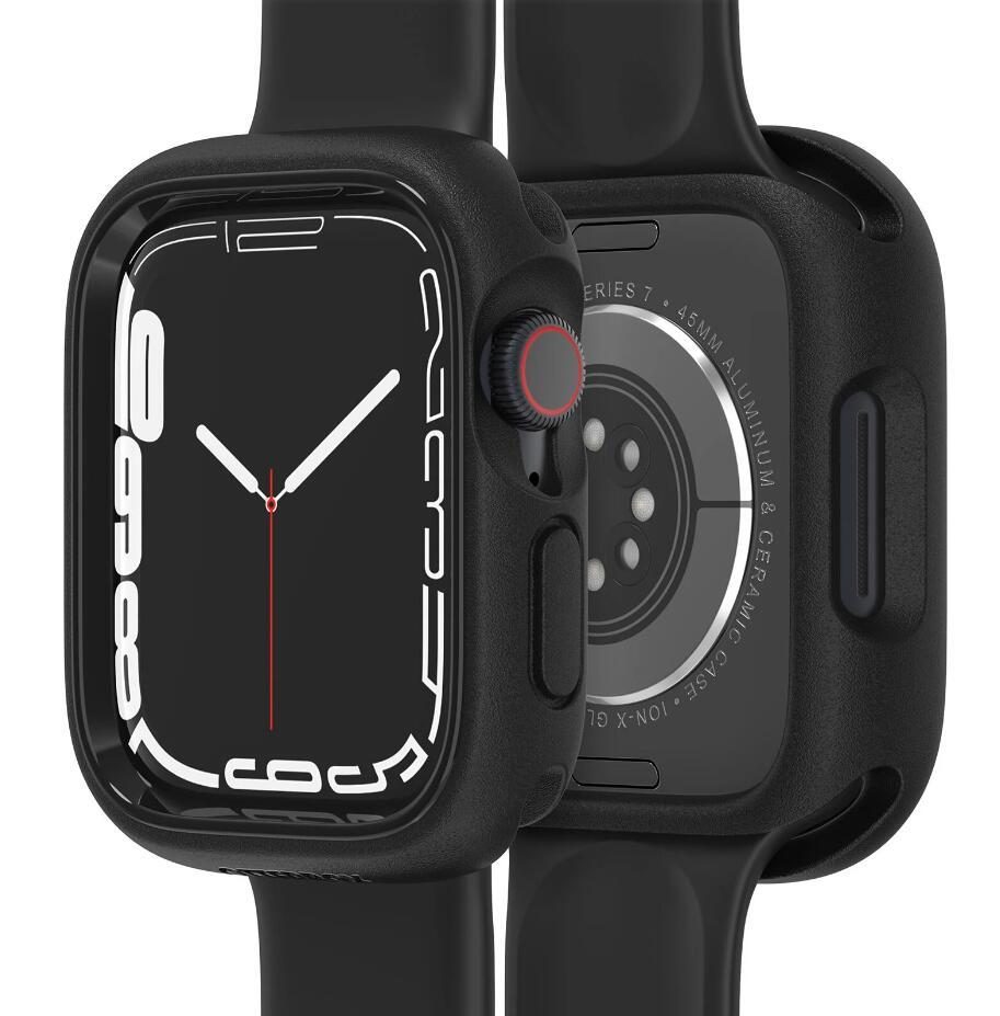 0840262370219 - ExoEdge Case für die Apple Watch 7-9 45mm - Schwarz