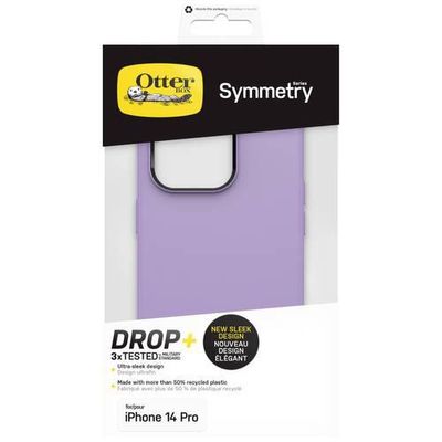 0840262381338 - Otterbox Symmetry Case Apple iPhone 14 Pro Violett Induktives Laden Stoßfest