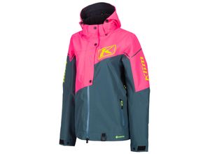 0840273712718 - Schneejacke Alpine Petrol-Knockout Rosa Damen M