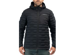 0840273730989 - Daunen-Kapuzenjacke Boulder Stretch Schwarz