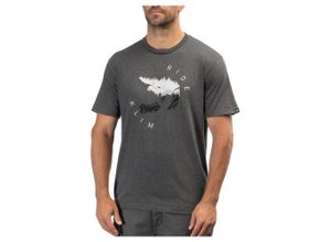 0840273745778 - T-Shirt Ride Tri-Blend Heathered Charcoal-Monument