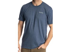 0840273755647 - T-Shirt Frontier Tri-Blend Heathered Neptune-Peyote