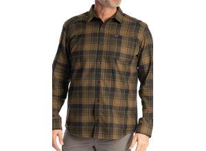 0840273783831 - Flanellhemd Cottonwood Midweight Dark Olive-Black