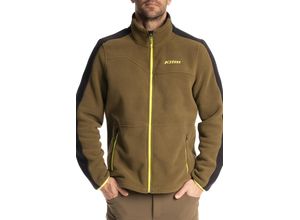 0840273791072 - Fleece Jacke Teton Crest Mid Layer Dark Olive-Black S