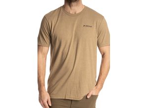 0840273792611 - T-Shirt Frontier Tri-Blend Coyote Braun Heather-Asphalt