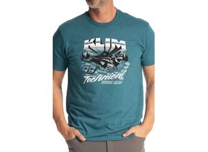 0840273793519 - T-Shirt Snowcrest Tri-Blend Heathered Teal-Black