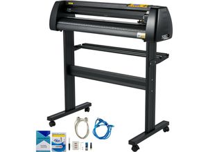 0840281500093 - Vinyl-Schneidemaschine 870 mm Papierzufuhr-Schneideplotter-Paket Vinyldrucker mit einstellbarer Kraft und Geschwindigkeit Windows-kompatibles