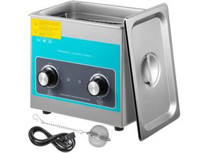 0840281526369 - Mophorn - vevor 3L Knob Control Digital Ultraschall Reiniger 40kHz Ultrasonic Cleaner Edelstahl 24 x 14 x 10 cm Schmuck Reinigung Ultraschall