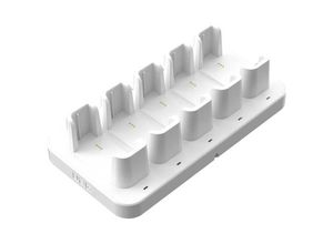 0840283906398 - Workflow Healthcare 5-Slot Battery Charger Handy Ladegerät Weiß