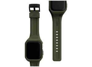 0840283909030 - Scout+ Strap & Case Armband + Schutzhülle 45 mm Oliv-Drab Watch Series 7 Watch Series 8 Watch Series 9