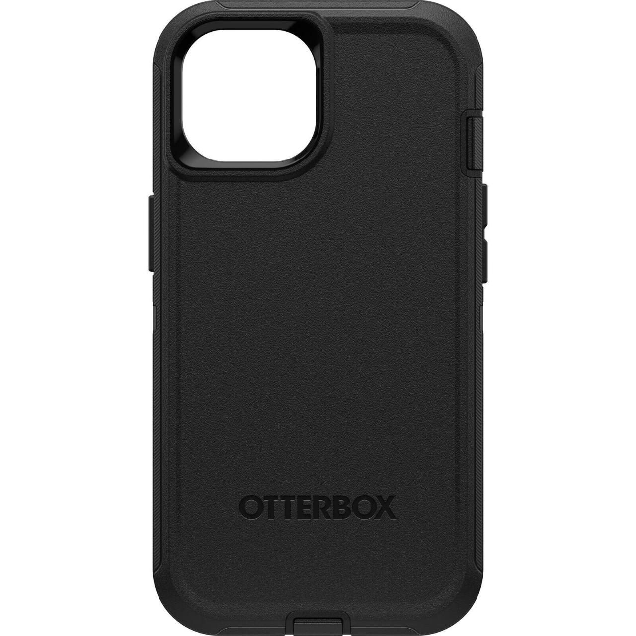 0840304729272 - Otterbox Defender Backcover Apple iPhone 15 Pro Schwarz MagSafe kompatibel Standfunktion