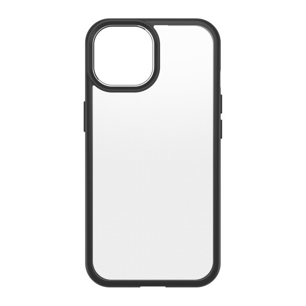 0840304731824 - Otterbox React Backcover Apple iPhone 15 Transparent Schwarz Induktives Laden