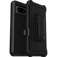 0840304746576 - Otterbox Defender Backcover Google Pixel 8 Schwarz Stoßfest Induktives Laden