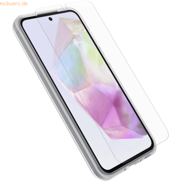 0840304759958 - OTTERBOX Handyhülle React + Glass für Samsung Galaxy A35 5G Hüllen Schutzhülle Cover Backcover farblos (transparent)