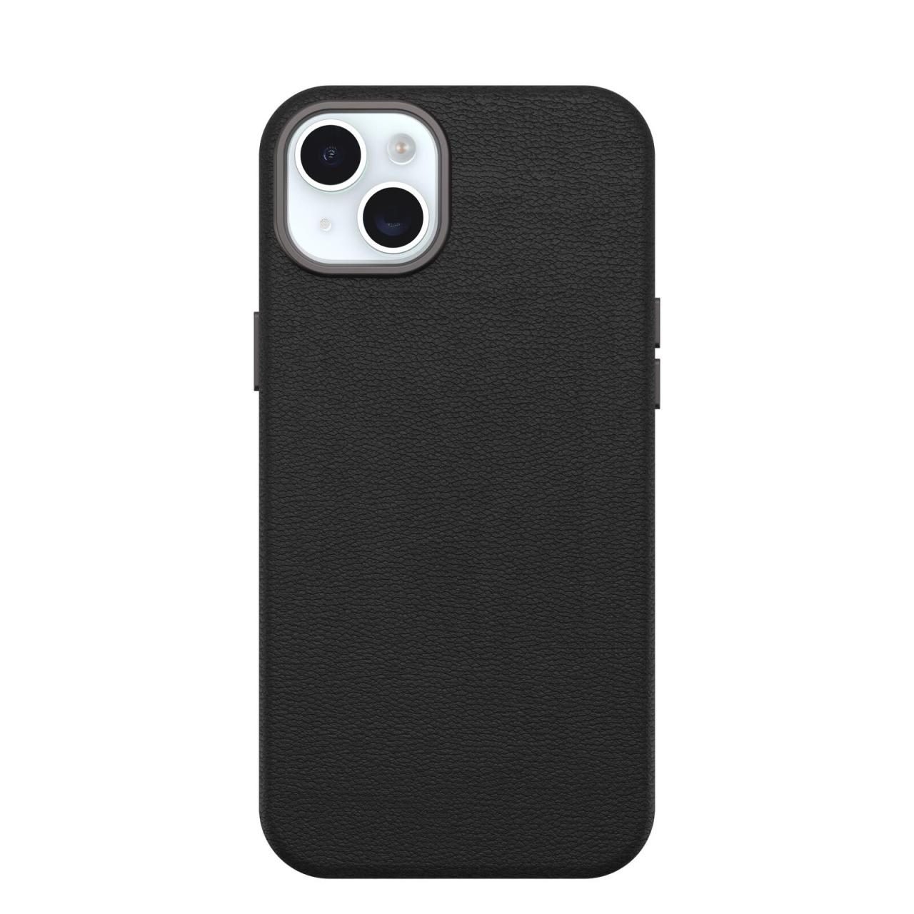 0840304765379 - Symmetry Cactus Leather Apple iPhone Plus 15 14 Plus Noir Ash - black